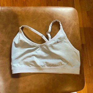Light blue nike‎ razor back sports bra - size L